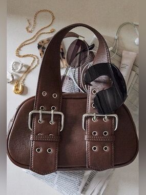 Free People | NWT Say Yes Bag in Espresso Brown Leather